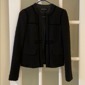 Nanette Lepore tweed wool jacket